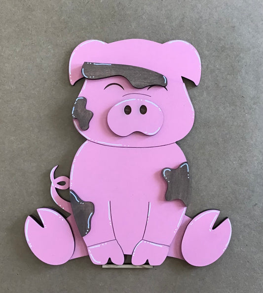 Pig With Interchangeable Hat