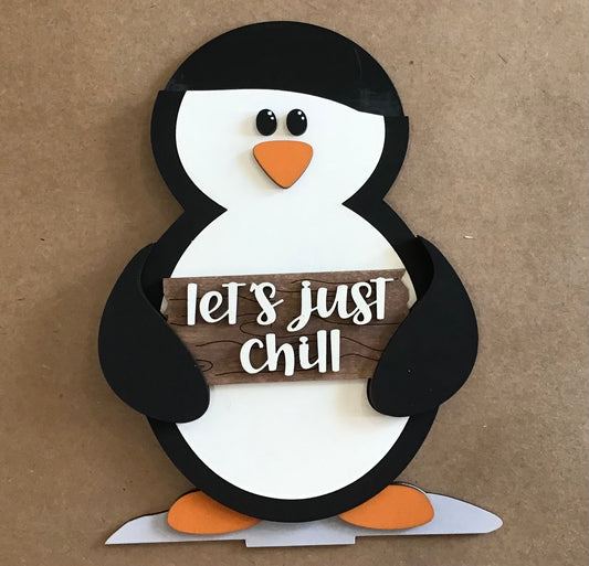 Penguin With Interchangeable Hat