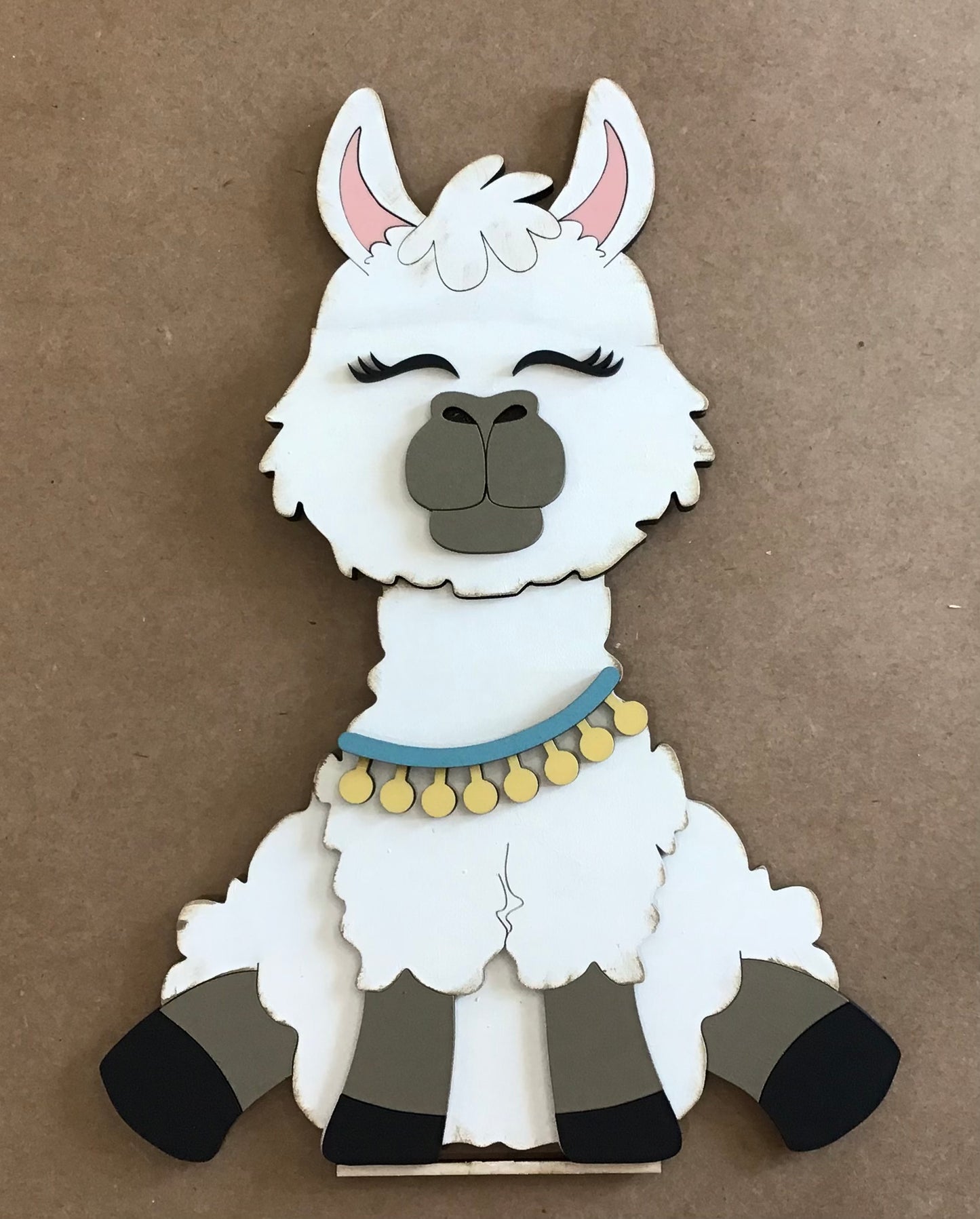 Llama With Interchangeable Hat