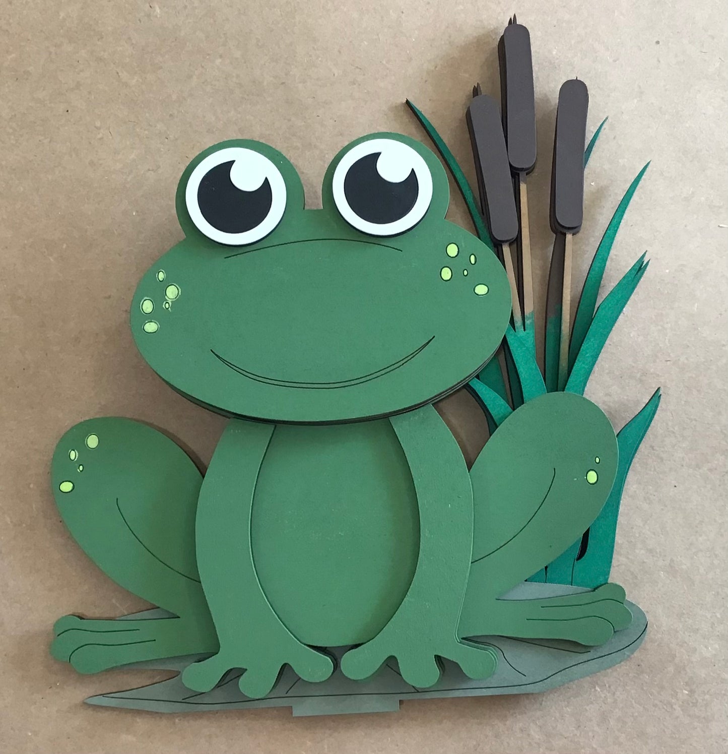 Frog With Interchangeable Hat