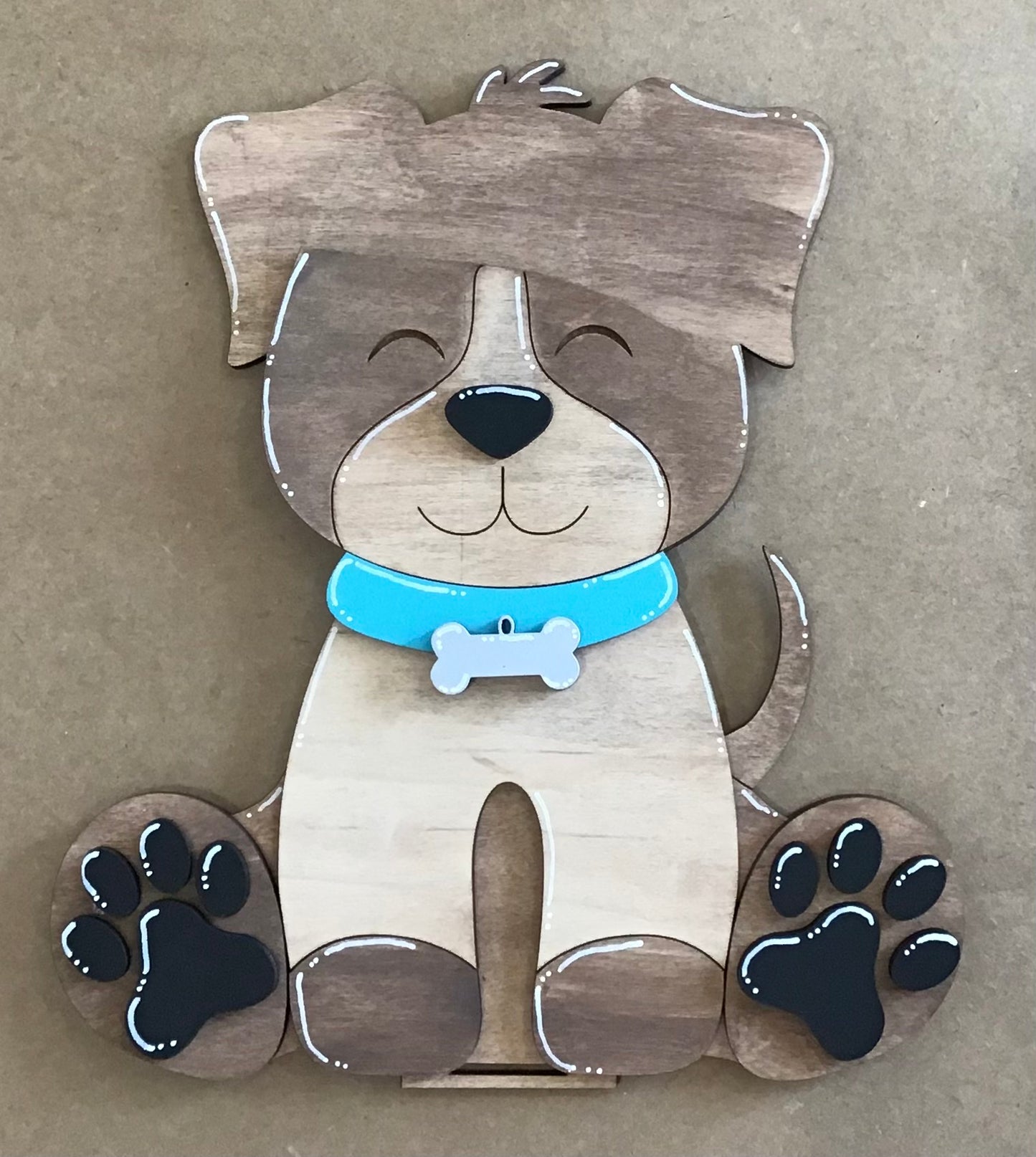 Dog With Interchangeable Hat