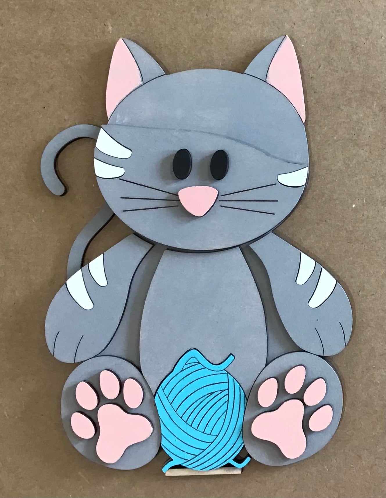 Cat With Interchangeable Hat