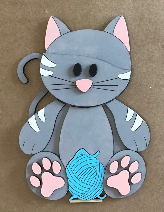 Cat With Interchangeable Hat