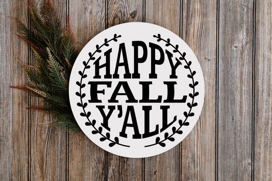 Happy Fall Y'all JHD0007