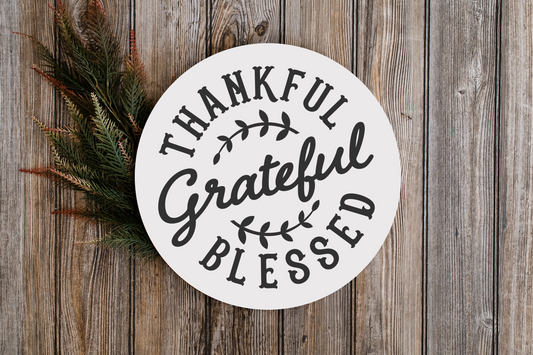 Thankful, Grateful, Blessed JHD0008