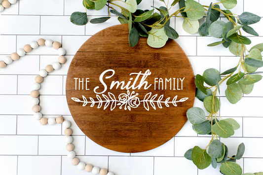 Personalized Family Sign JHD0017