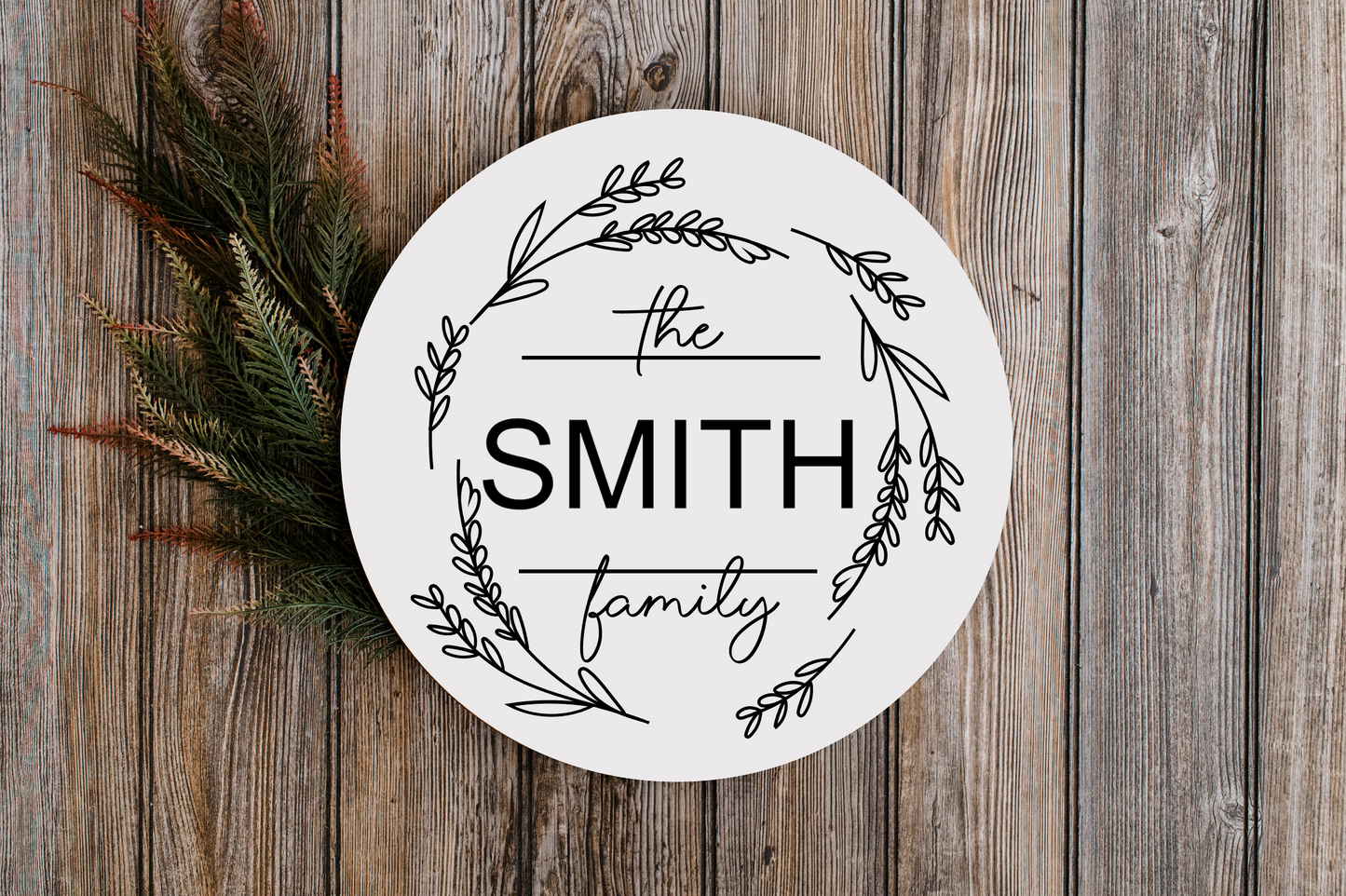 Personalized Family Sign JHD0018