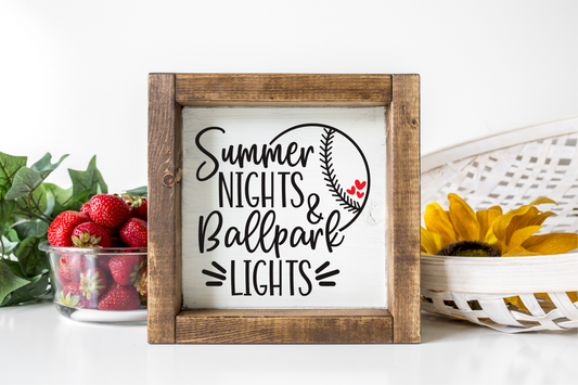 Summer Nights Baseball Lights JHD0060