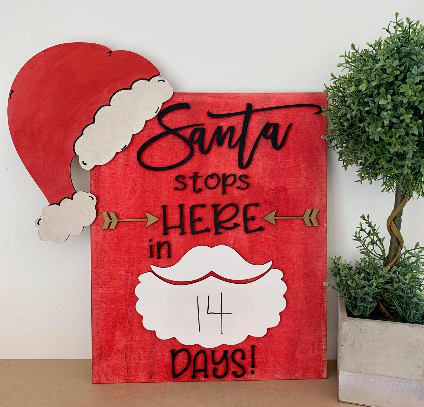 Christmas Countdown Sign BB0013