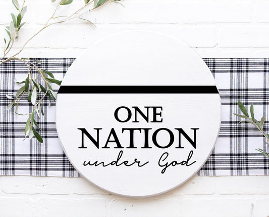 One Nation Under God Door Hanger SPC0168