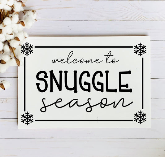 Welcome to Snuggle Season SPC0125