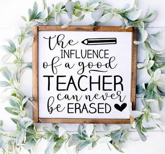 The Influence of a Good Teacher Can Never be Erased SPC0275