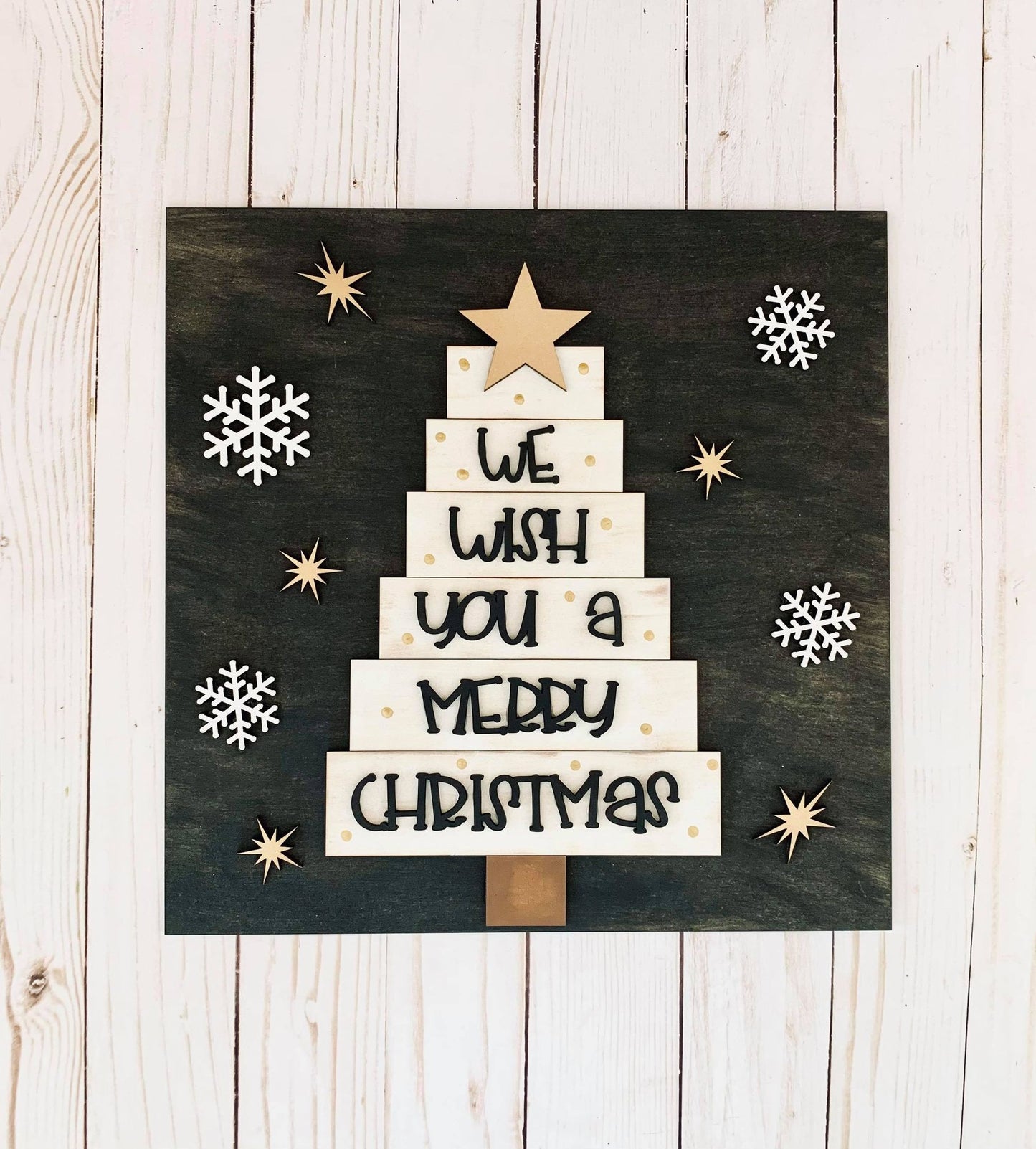 We Wish You a Merry Christmas Sign BB0028