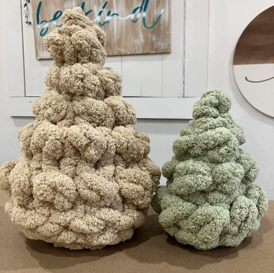 Chunky Knit Trees