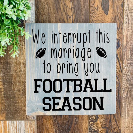 We Interrupt this Marriage...Football Season SPC0135