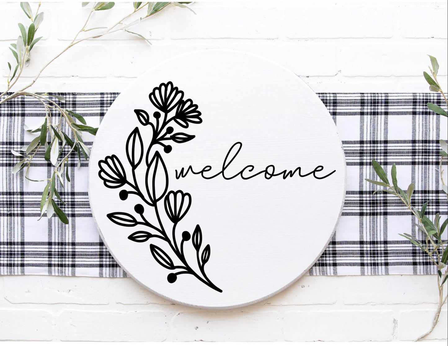 Welcome Door Hanger SPC0243